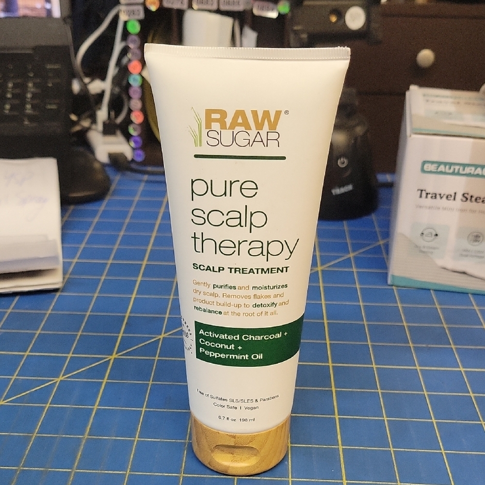 Raw Sugar Pure Scalp Therapy Treatment 198ml New Sealed Tube